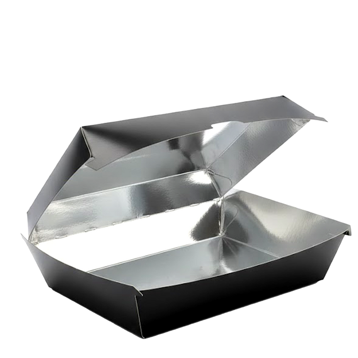 Black Foil Lined Lunch Boxes