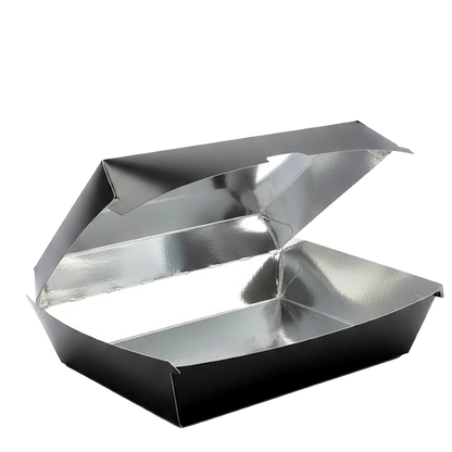 Black Foil Lined Lunch Boxes