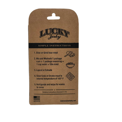 Black Pepper Jerky Making Kit | 12 oz | Nebraska Star Beef