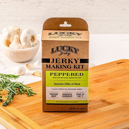 Black Pepper Jerky Making Kit | 12 oz | Nebraska Star Beef