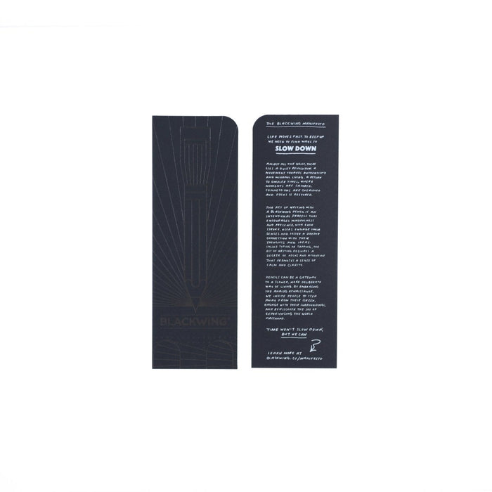 Blackwing Manifesto Bookmark