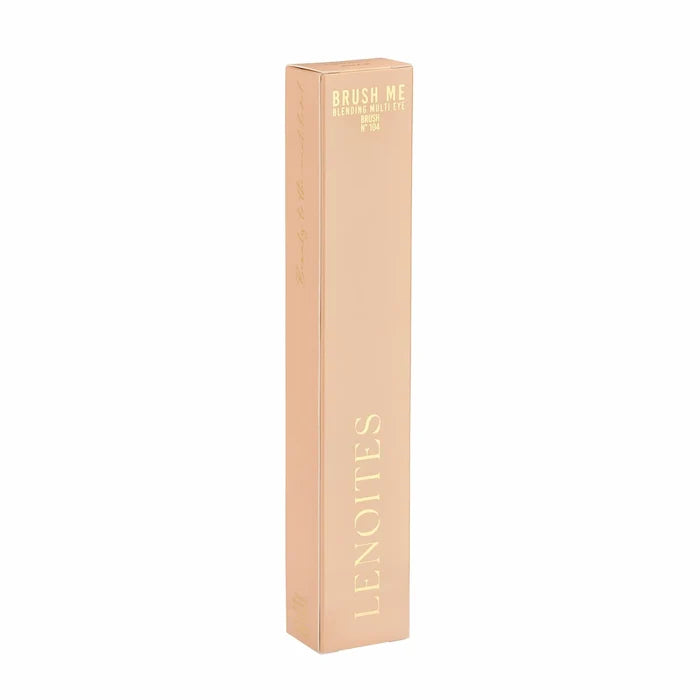 Brush Me Blending Multi Eye Brush No. 134 by Lenoites, featuring sleek blush packaging with the brand logo, displayed against a white background.