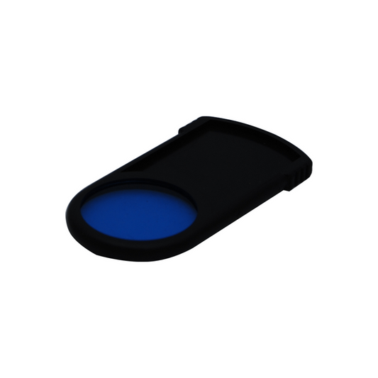 Blue Filter Size Dia. 26mm Filter (Blue), SKU MT13035521, three quarter front view