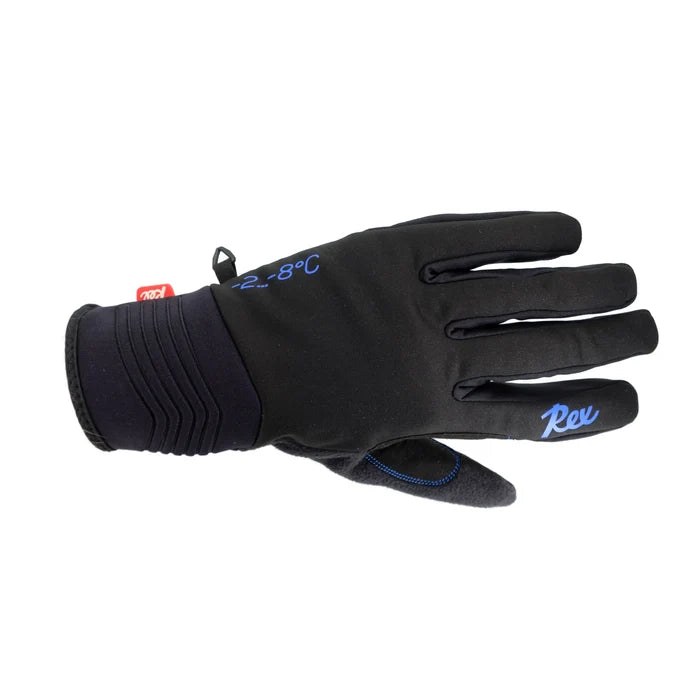Midweight cross country ski glove