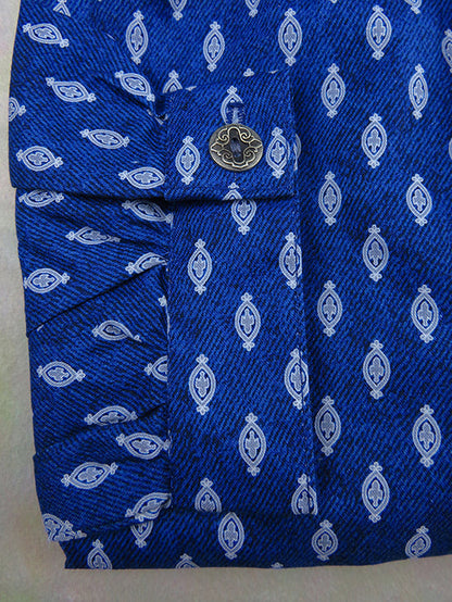 Blue Medallion Men's Victorian Shirt