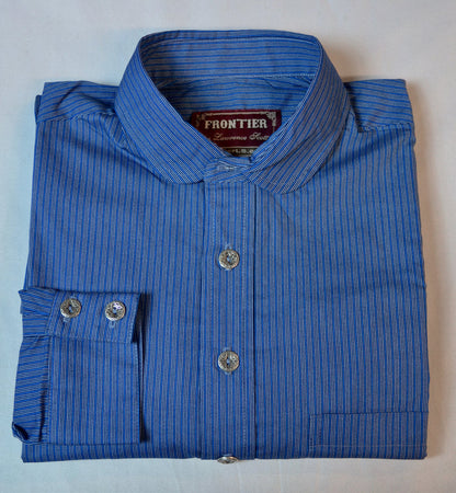Blue Mini Stripe Men's Dakota Shirt