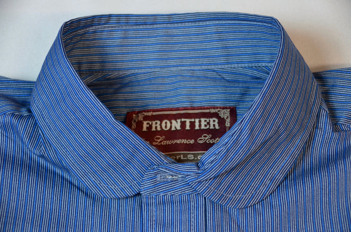 Blue Mini Stripe Men's Dakota Shirt
