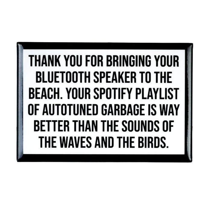 Bluetooth Speaker Magnet - Domestic Domestic