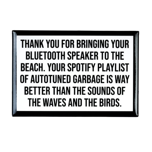 Bluetooth Speaker Magnet - Domestic Domestic