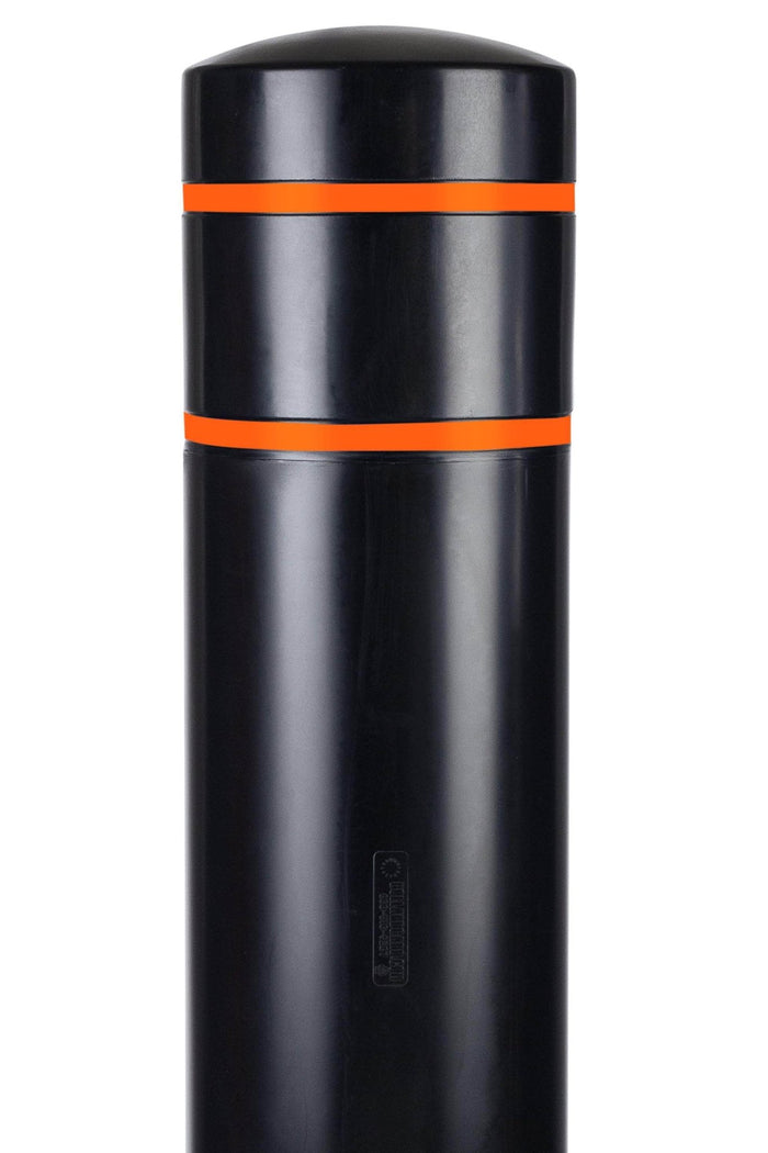 BollardGard Bollard Cover - Black - Crowd Control Warehouse