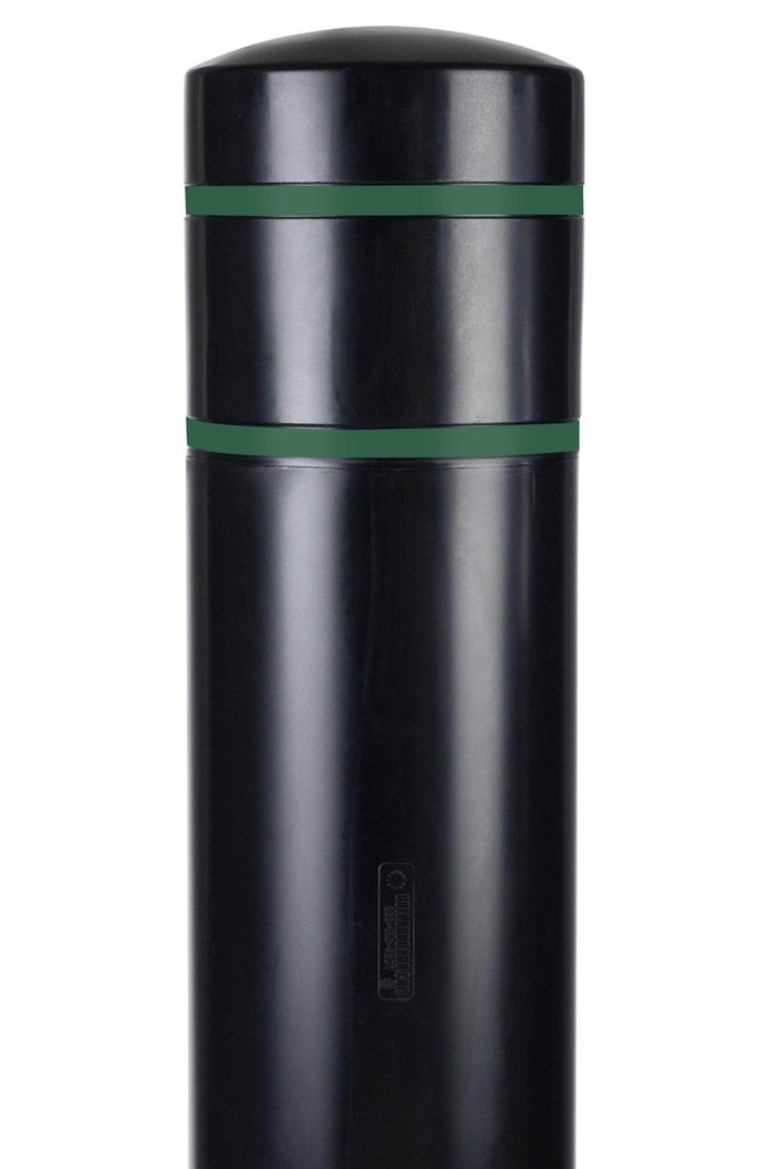 BollardGard Bollard Cover - Black - Crowd Control Warehouse