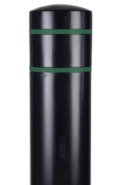 BollardGard Bollard Cover - Black - Crowd Control Warehouse