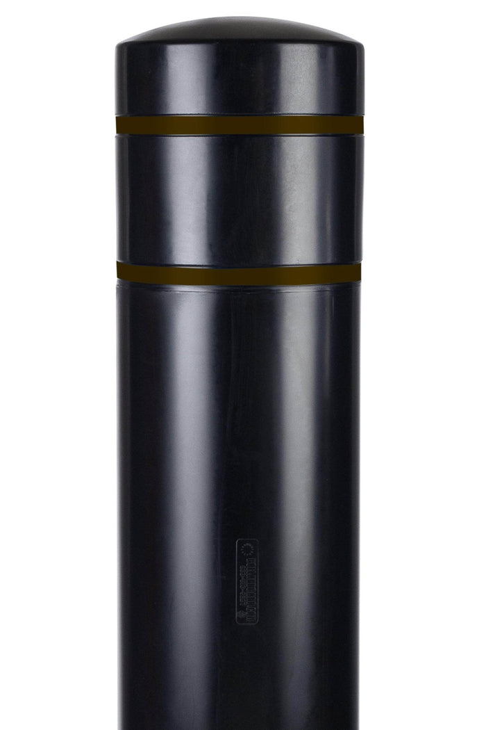 BollardGard Bollard Cover - Black - Crowd Control Warehouse