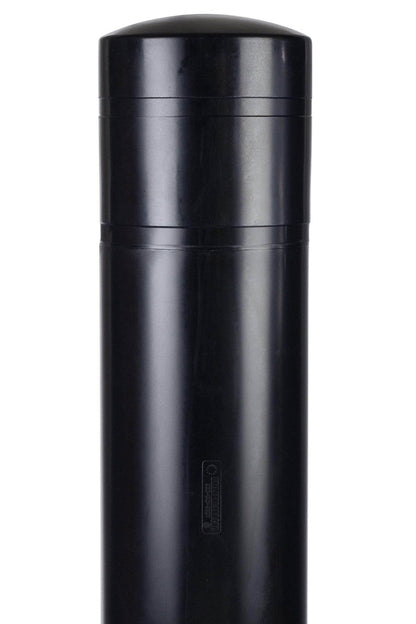 BollardGard Bollard Cover - Black - Crowd Control Warehouse