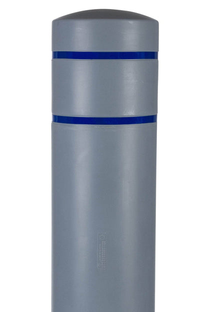 BollardGard Bollard Cover - Gray - Crowd Control Warehouse