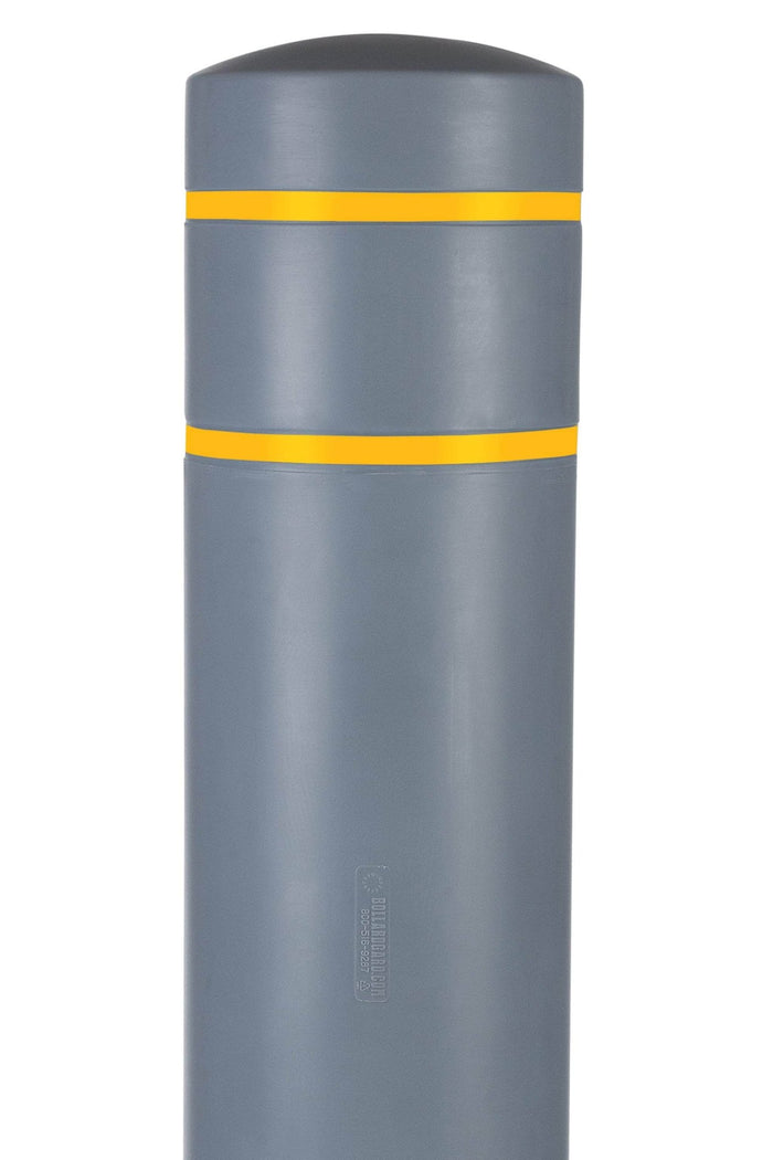 BollardGard Bollard Cover - Gray - Crowd Control Warehouse