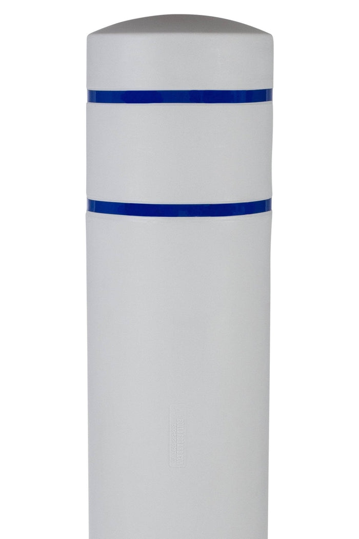 BollardGard Bollard Cover - Light Gray - Crowd Control Warehouse