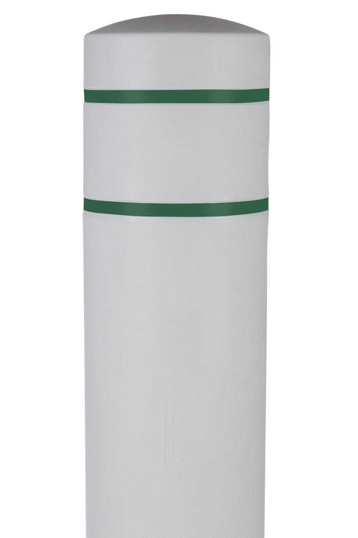 BollardGard Bollard Cover - Light Gray - Crowd Control Warehouse