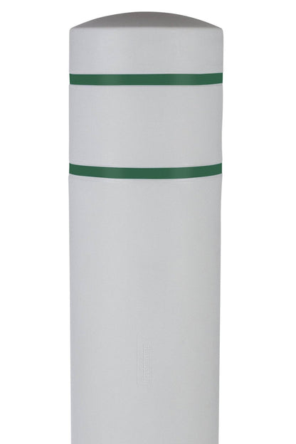 BollardGard Bollard Cover - Light Gray - Crowd Control Warehouse