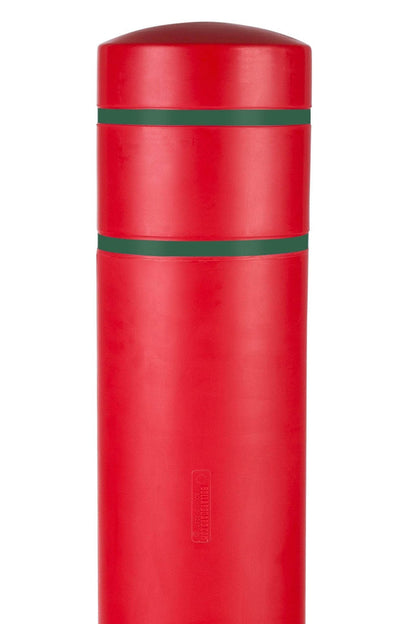 BollardGard Bollard Cover - Red - Crowd Control Warehouse