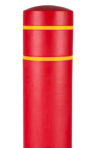 BollardGard Bollard Cover - Red - Crowd Control Warehouse