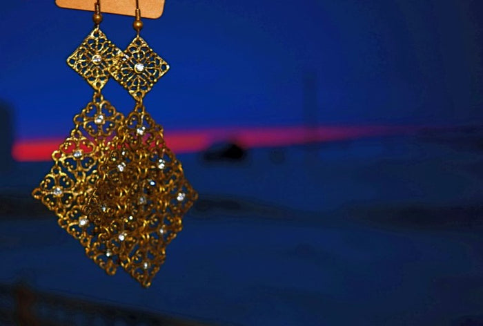 Bronze Earrings