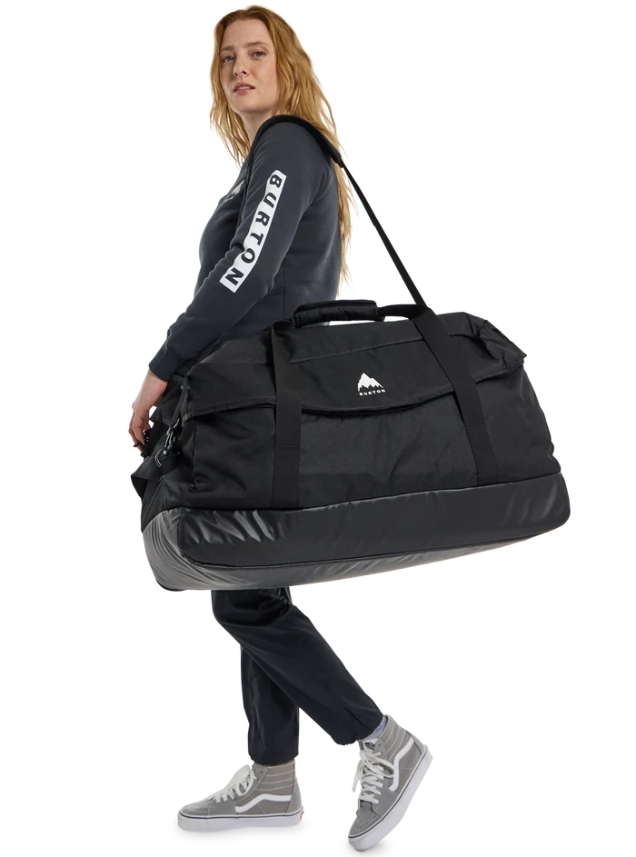 Product image of Burton Flight Attendant 90L Duffel Bag[Variant:True Black]