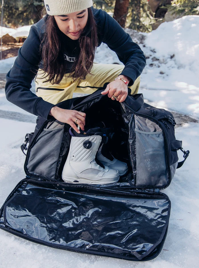 Product image of Burton Flight Attendant 90L Duffel Bag[Variant:True Black]