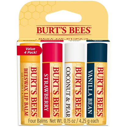 Burt's Bees Best of Burt's Lip Balm Four Pack
