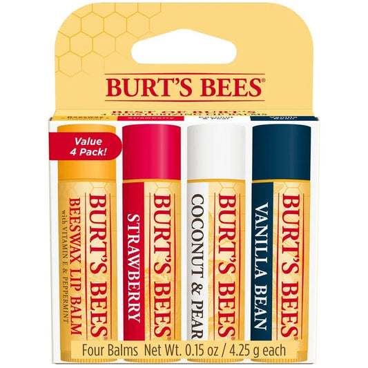 Burt's Bees Best of Burt's Lip Balm Four Pack