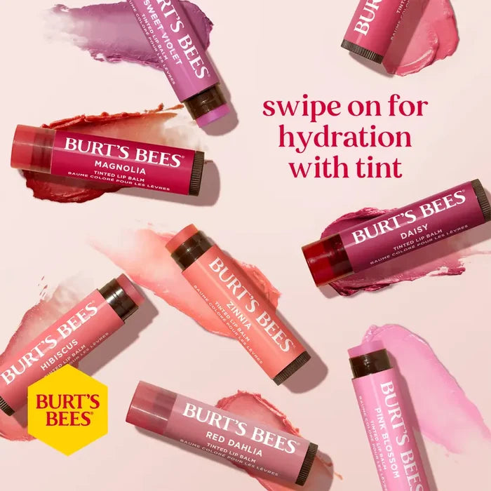 Burt's Bees Pink Blossom Tinted Lip Balm