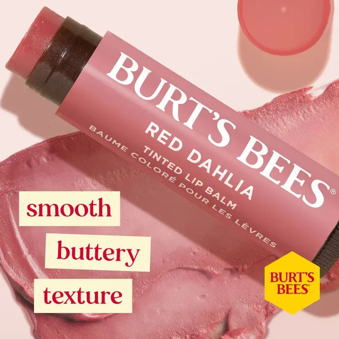 Burt's Bees Red Dahlia Tinted Lip Balm