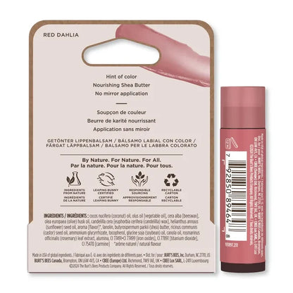 Burt's Bees Red Dahlia Tinted Lip Balm