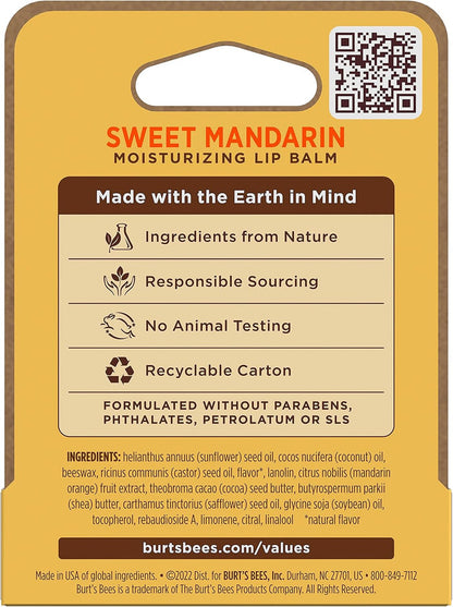 Burt's Bees Sweet Mandarin Lip Balm