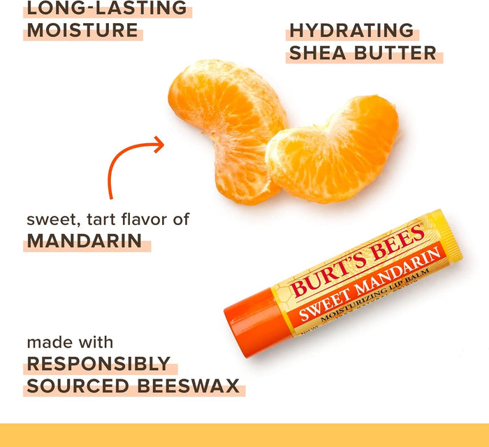 Burt's Bees Sweet Mandarin Lip Balm