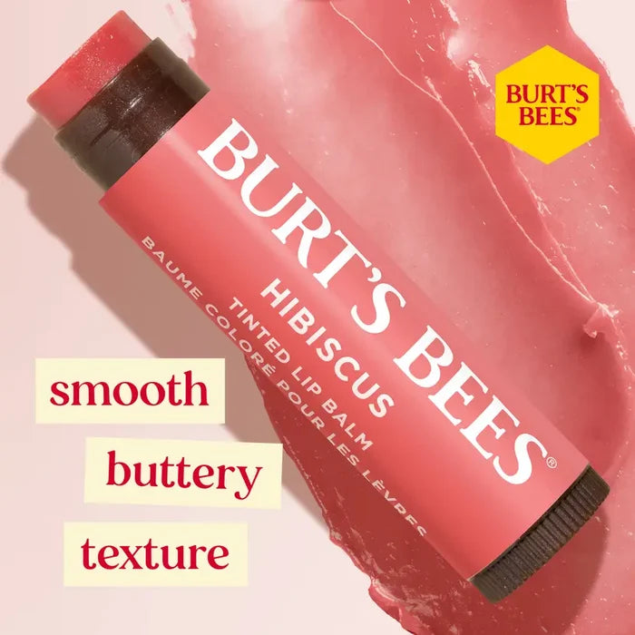 Burt's Bees Tinted Lip Balm Hibiscus