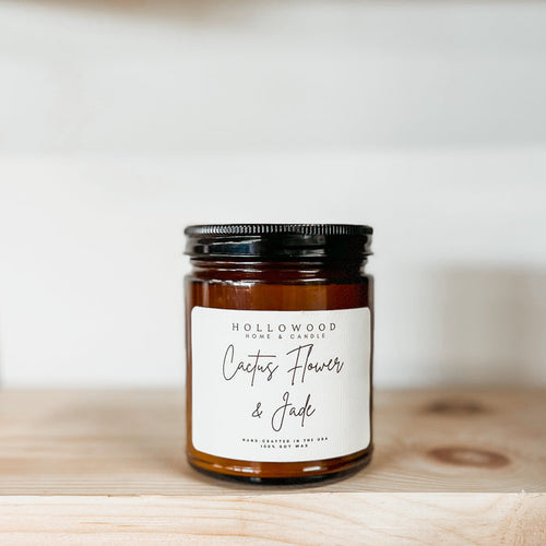 CACTUS FLOWER & JADE | CANDLE BAR CANDLE