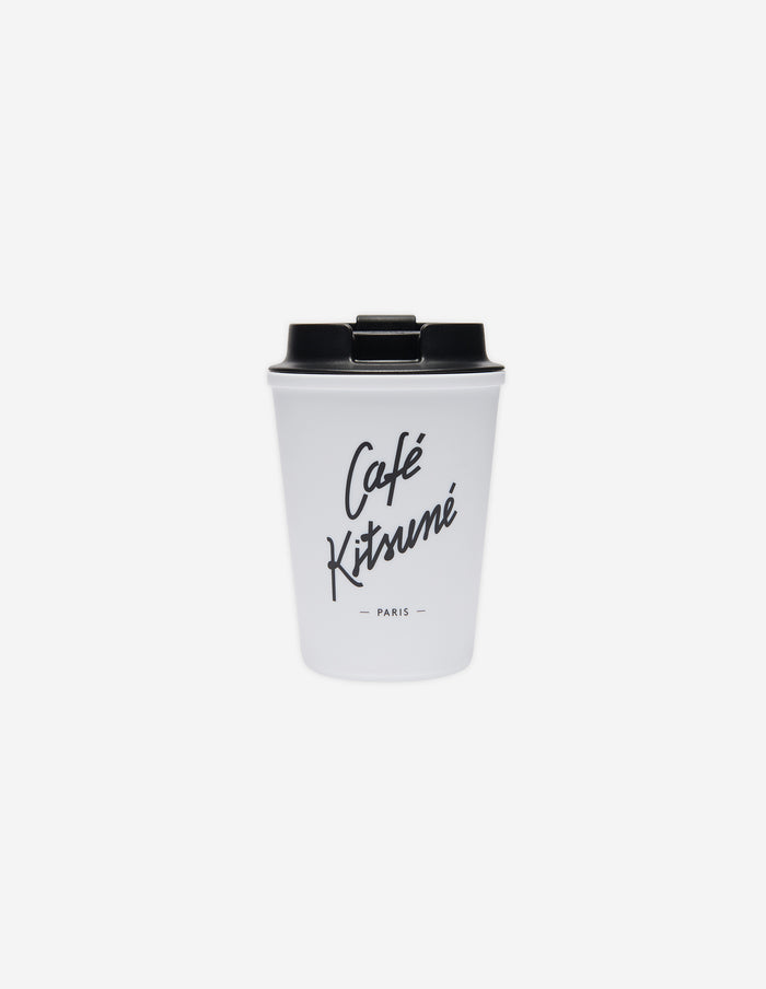 CAFE KITSUNE  COFFEE TUMBLER WHITE