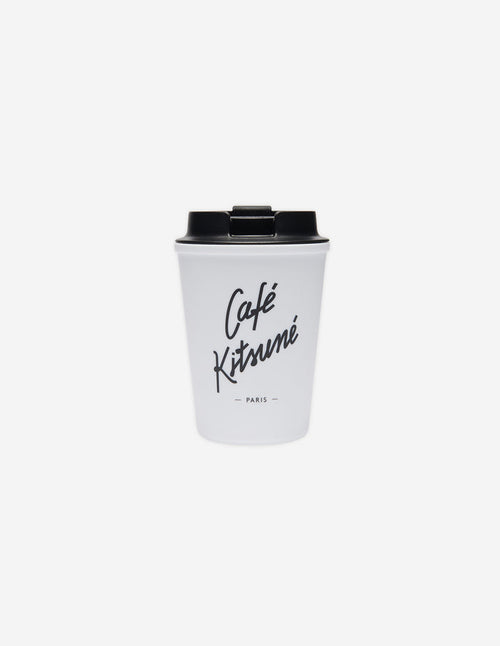 CAFE KITSUNE  COFFEE TUMBLER WHITE