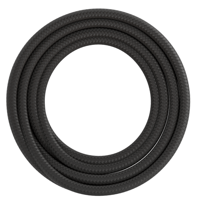 Calex Creations Fabric cable - Grey - 1.5meter