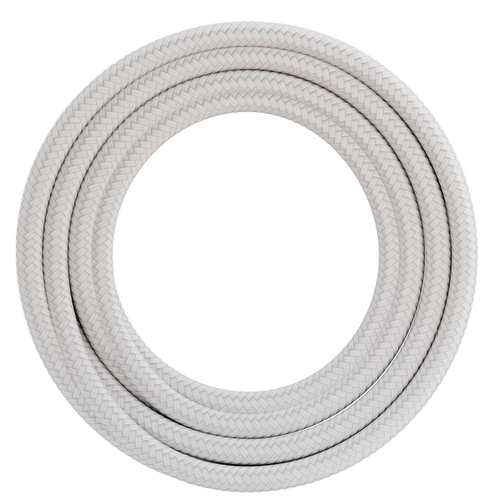 Calex Creations Fabric cable - White - 3meter
