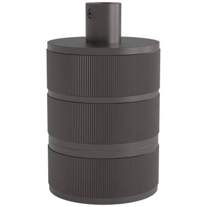 Calex Creations Lampholder - Black - E27 - 3 Ring model