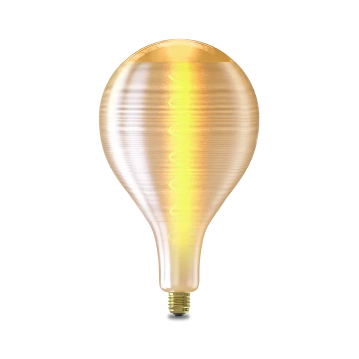 Calex Silk Splash LED Bulb - E27 - Gold
