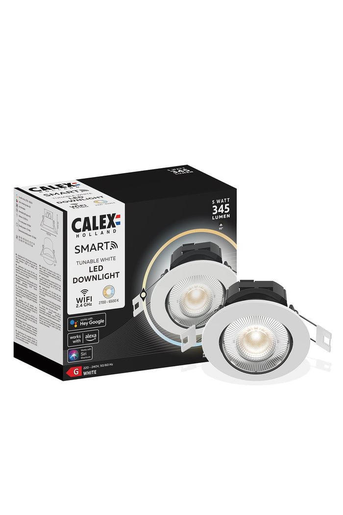Calex Smart Downlight - CCT - White