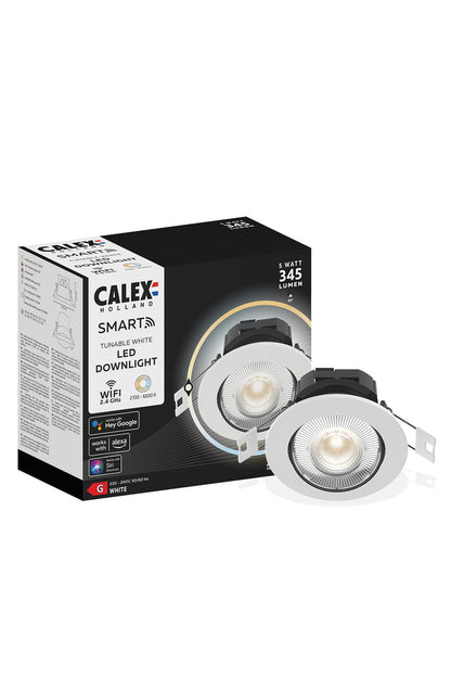 Calex Smart Downlight - CCT - White