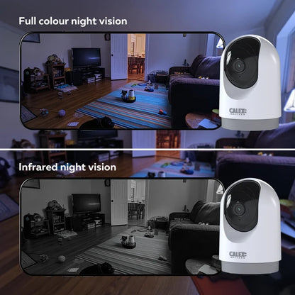 Calex Smart Indoor PTZ Camera - 2K - White