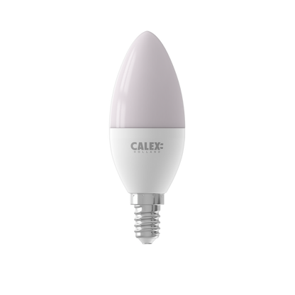 Calex Smart LED Bulb - E14 - B35 - 4.9W - RGB - White - Dimmable