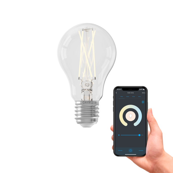 Calex Smart LED Bulb - Filament - B22 - A60 - 7W - Dimmable