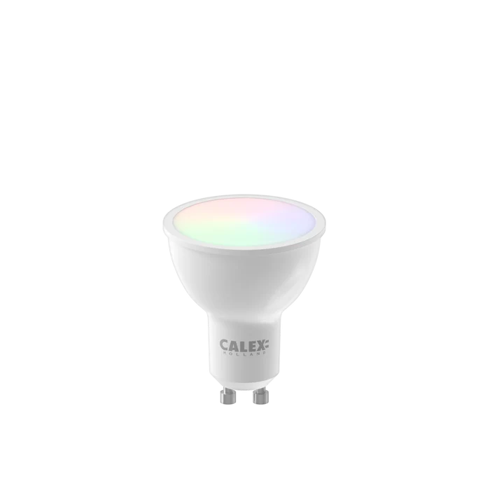 Calex Smart LED Lamp - Reflector - GU10 - 4.9W - RGB - Dimmable