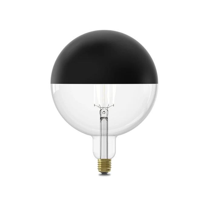 Calex Top mirror Bulb - E27 - Filament - Kalmar - Black